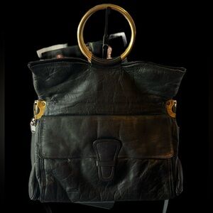 Genuine Leather Shoulderbag/Wristlet 🔥